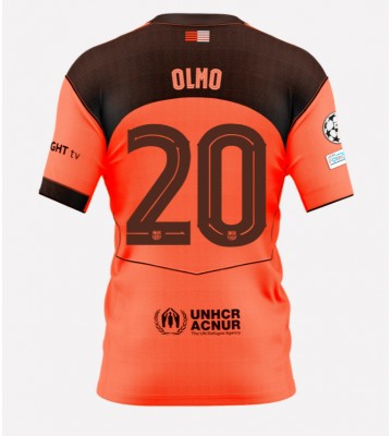 Barcelona Dani Olmo #20 Tredjetrøje 2025-26 Kortærmet